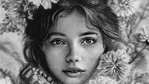 Nieuwe tekening als oefening tijdens tekenlessen