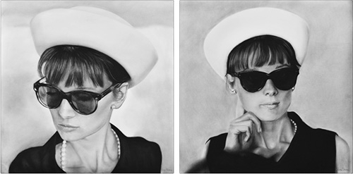1962 Audrey Hepburn drawings